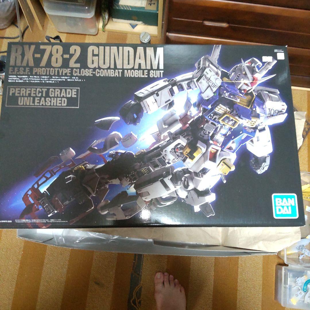 ガンダム 1/60 パーフェクトグレード 本体組立済