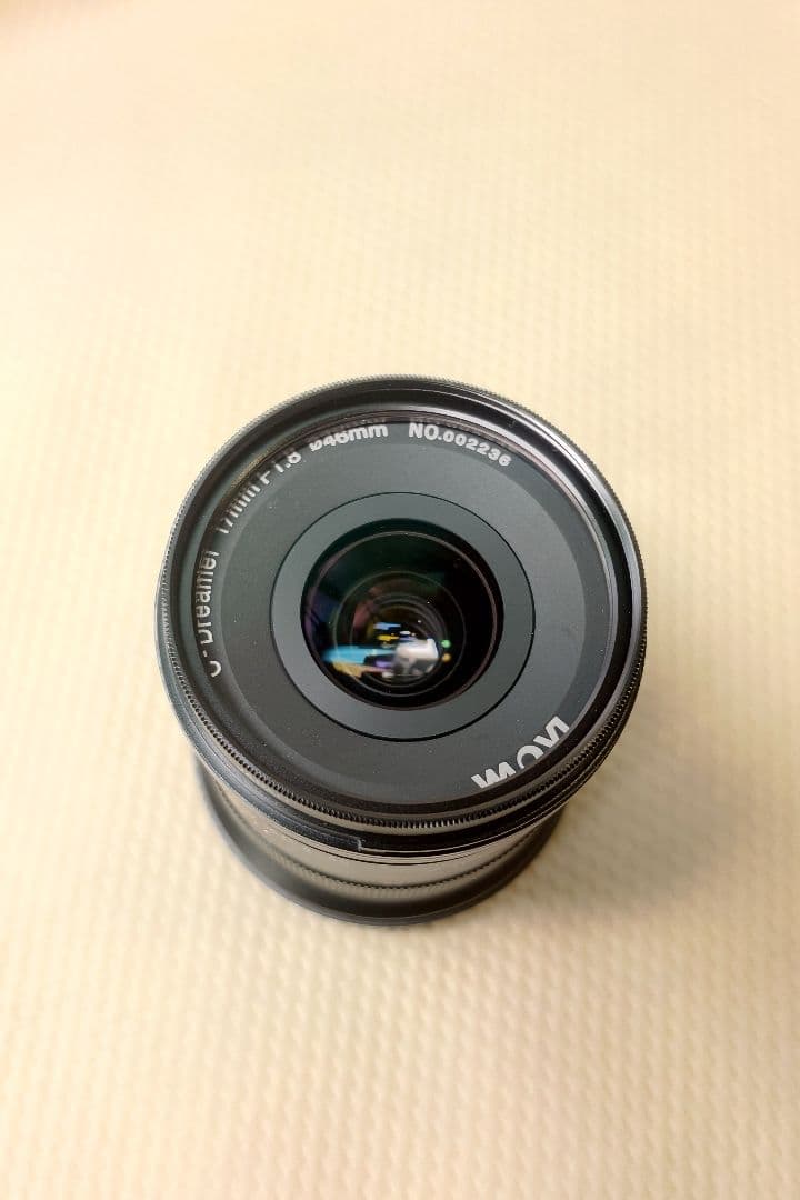 LAOWA MFT 17mm F1.8 C.Dreamer　フィルター付き