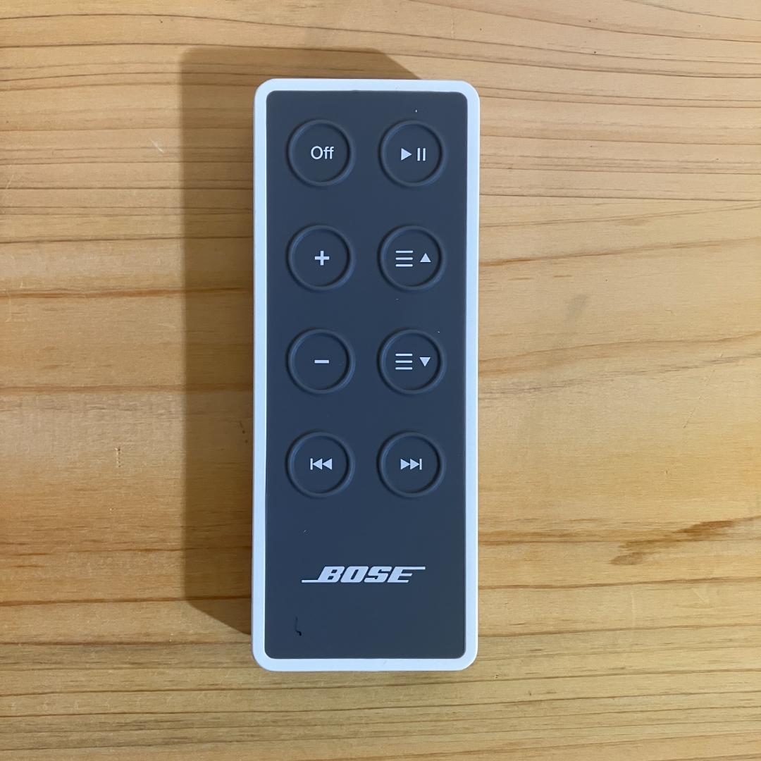 【美品】 Bose SoundDock ポータブル スピーカー N123 白