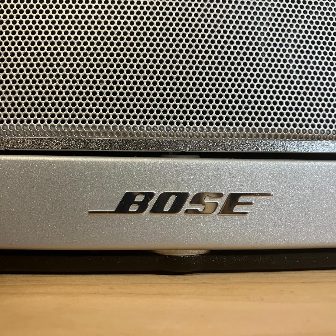 【美品】 Bose SoundDock ポータブル スピーカー N123 白