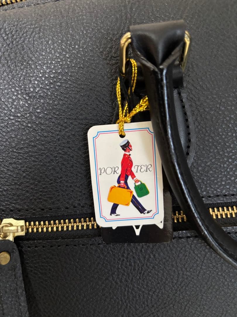 たんたんめん　新品 PORTER CAMIE カミュー　ブリーフケース　黒