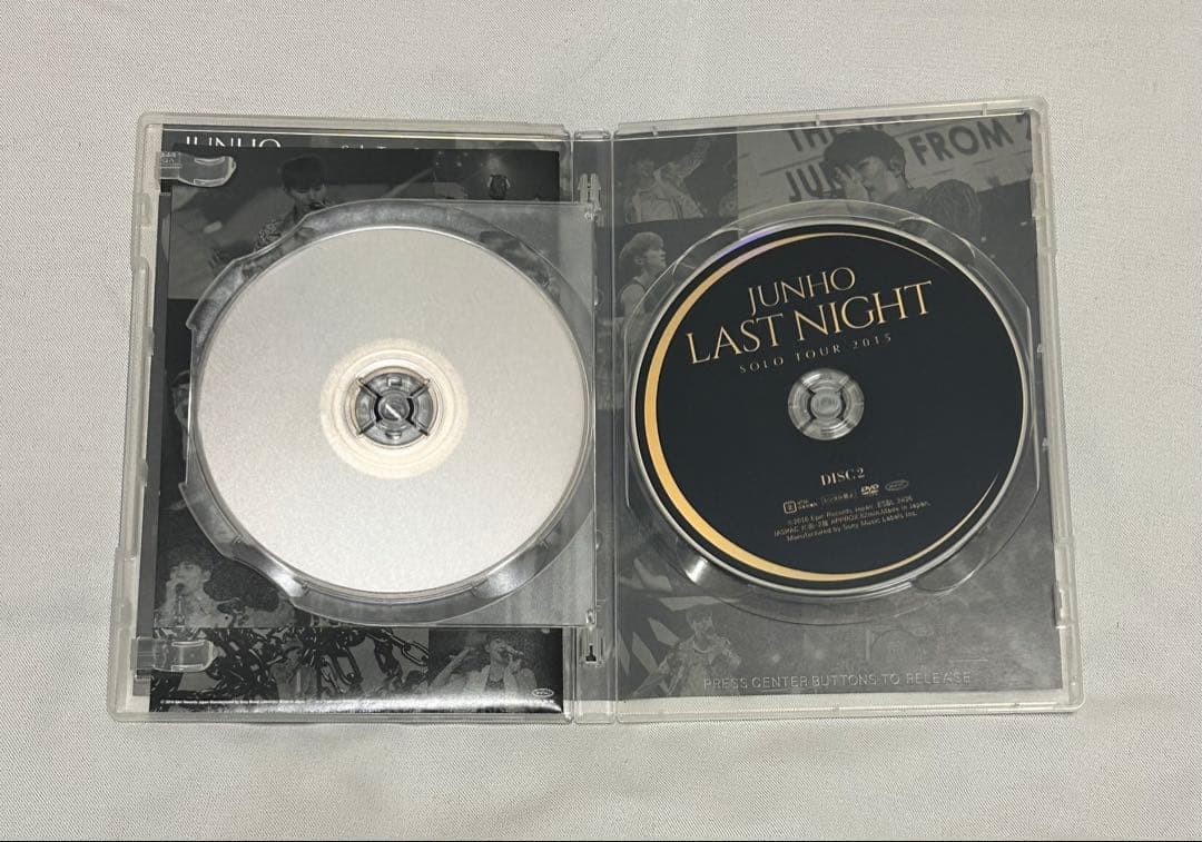 JUNHO From2PM LAST NIGHT DVD2015 初回生産限定盤