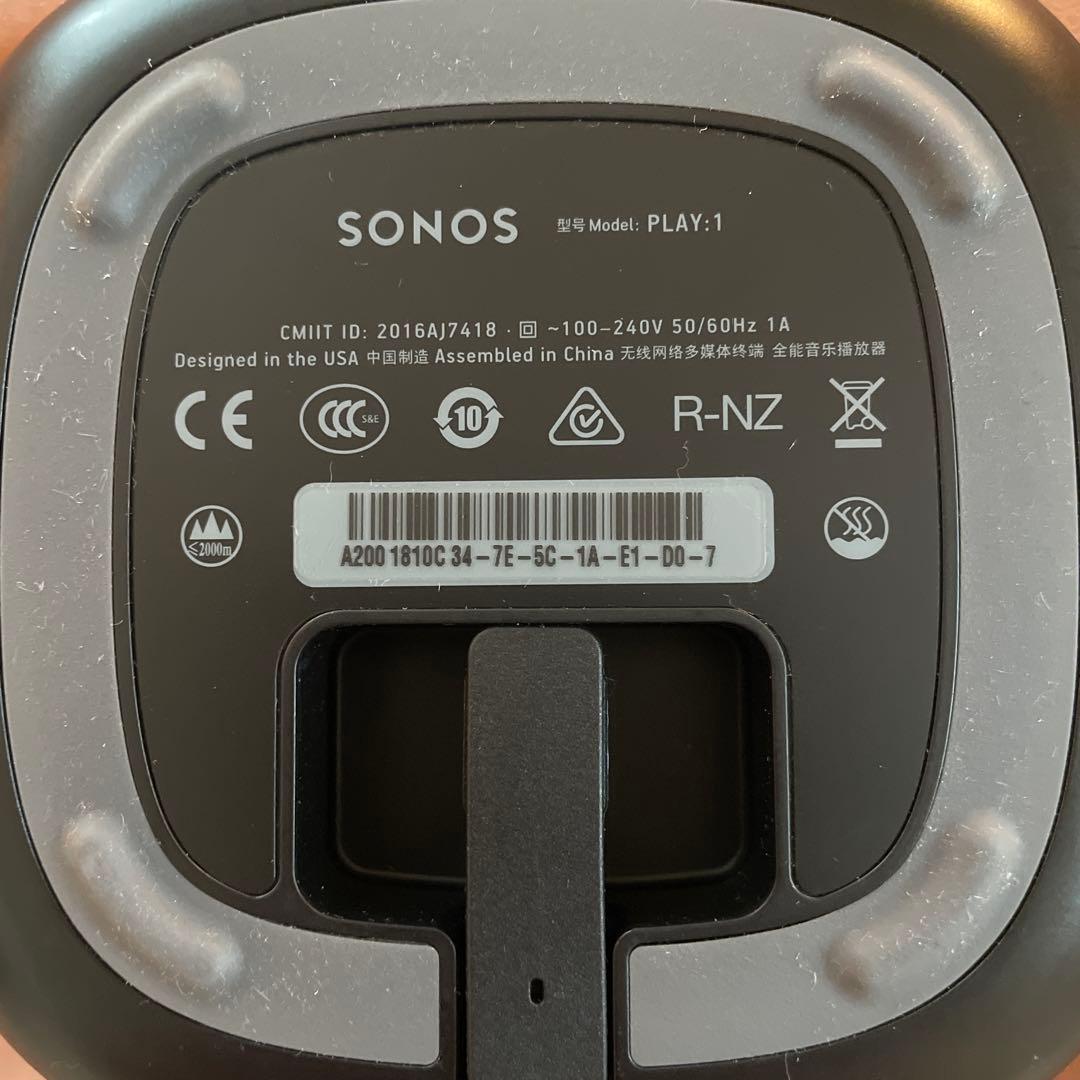 SONOS PLAY:1 スピーカー
