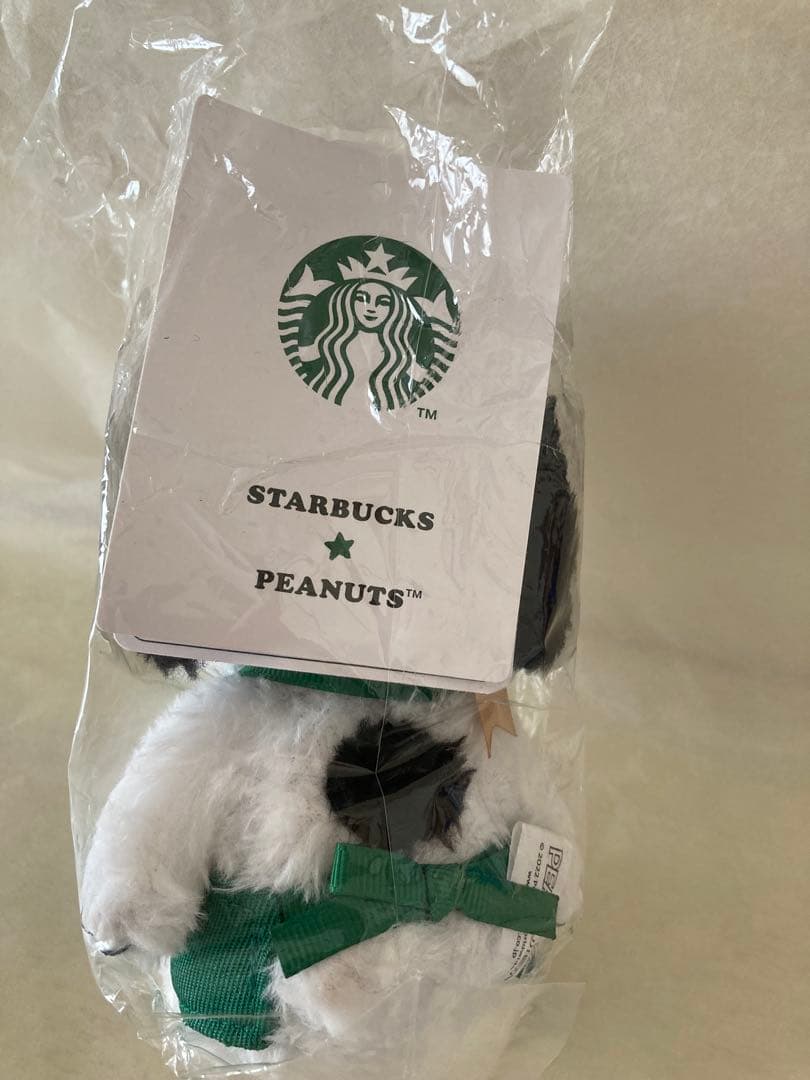 スタバ　スターバックス　PEANUTSスヌーピー スターバックス ぬいぐるみミニ