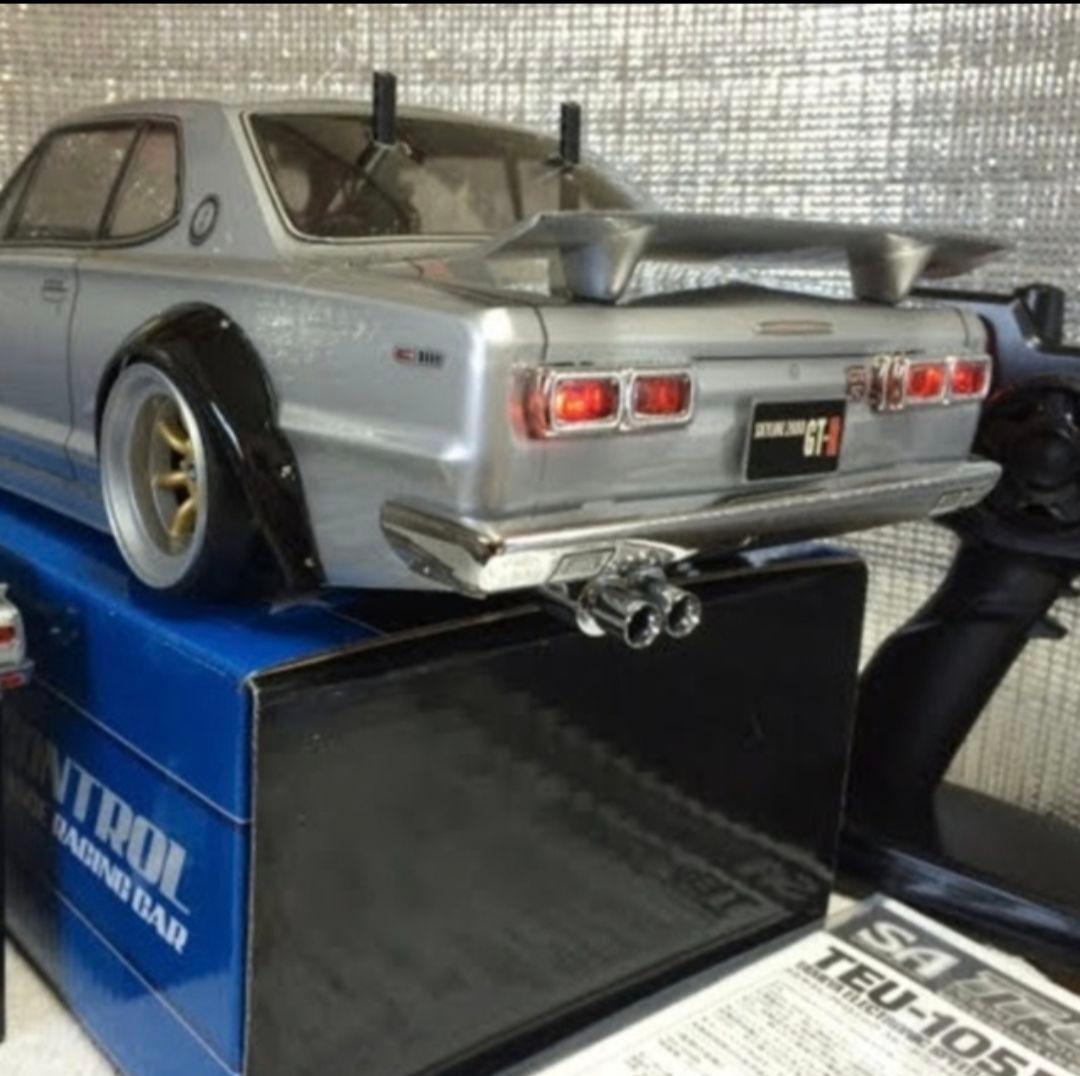 1/10 日産スカイラインGT-R ハコスカ走行フルセット♪