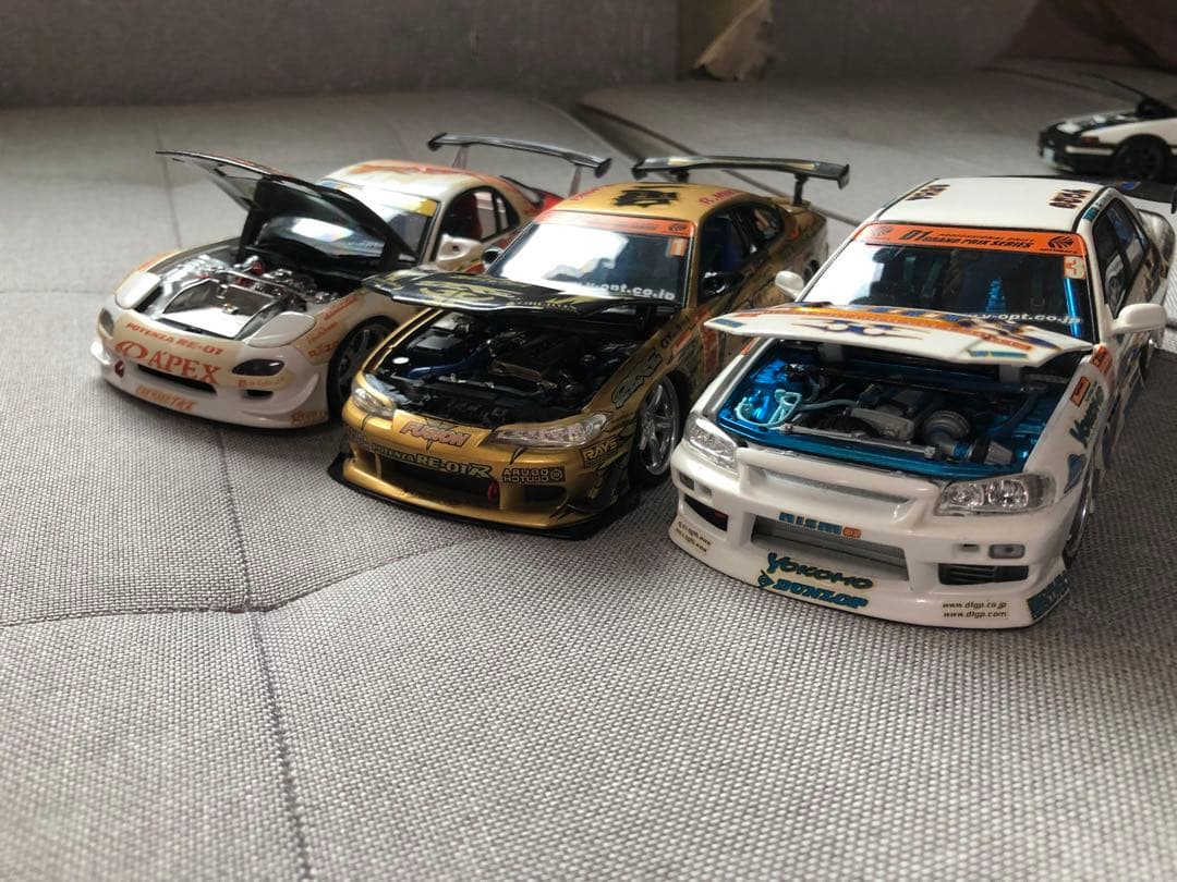 u*i様 1/24 ホットワークス 5台ミニカーセット