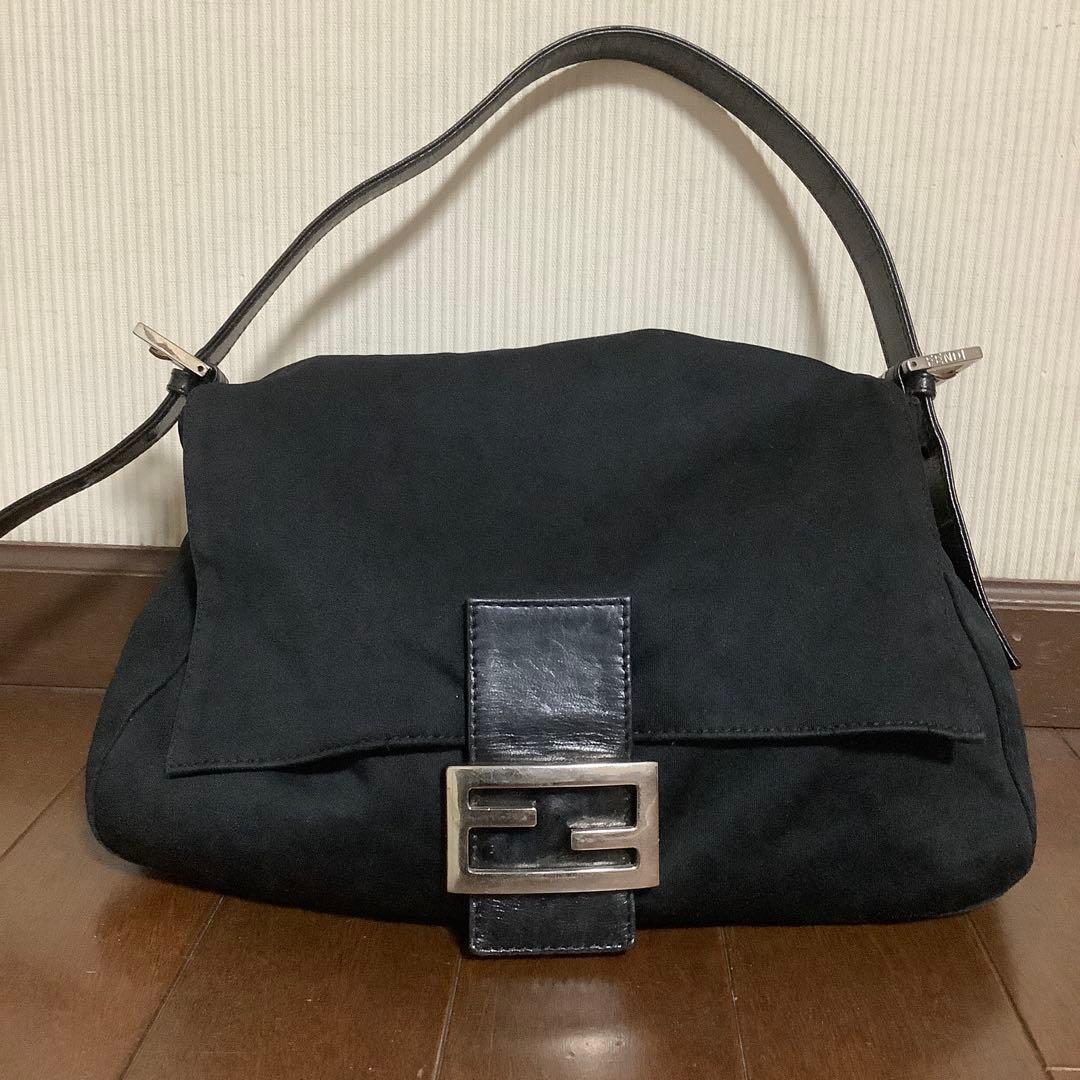 FENDI マンマバケット　ワンショルダーバッグ 黒