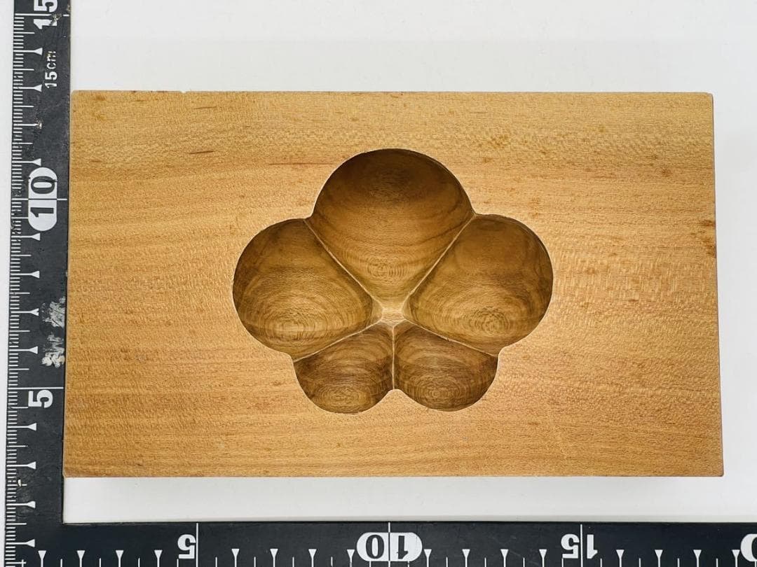京都老舗「有次」製 上質和菓子木型 2種 美品 菓子型 お菓子