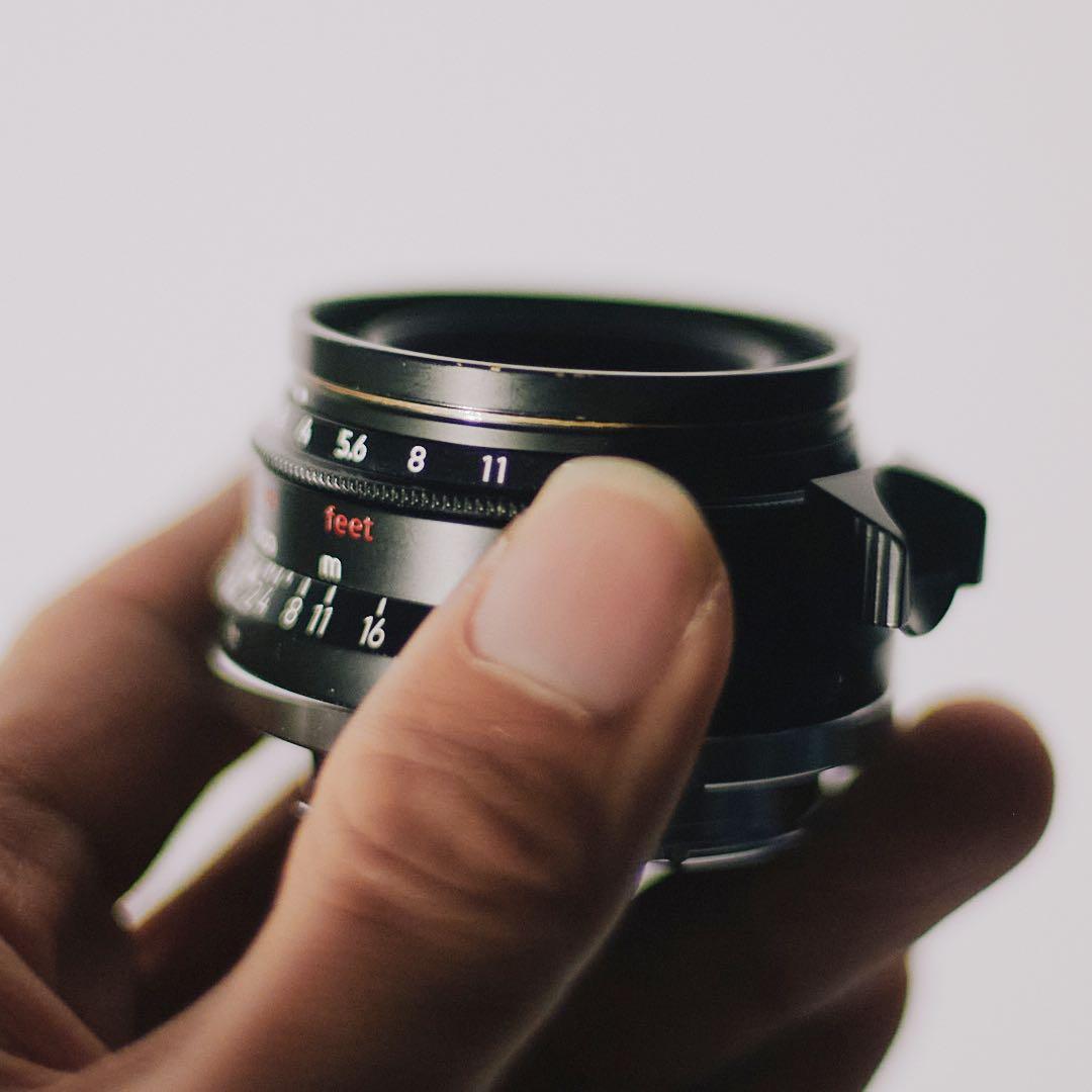 Light lens lab M 35mm F2 ライカM用 ブラックペイント