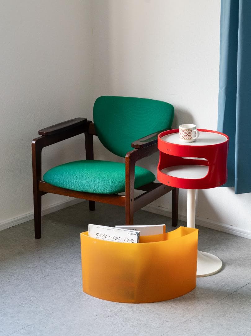 90's AUTHENTICS \"wave\" マガジンラック ポストモダン