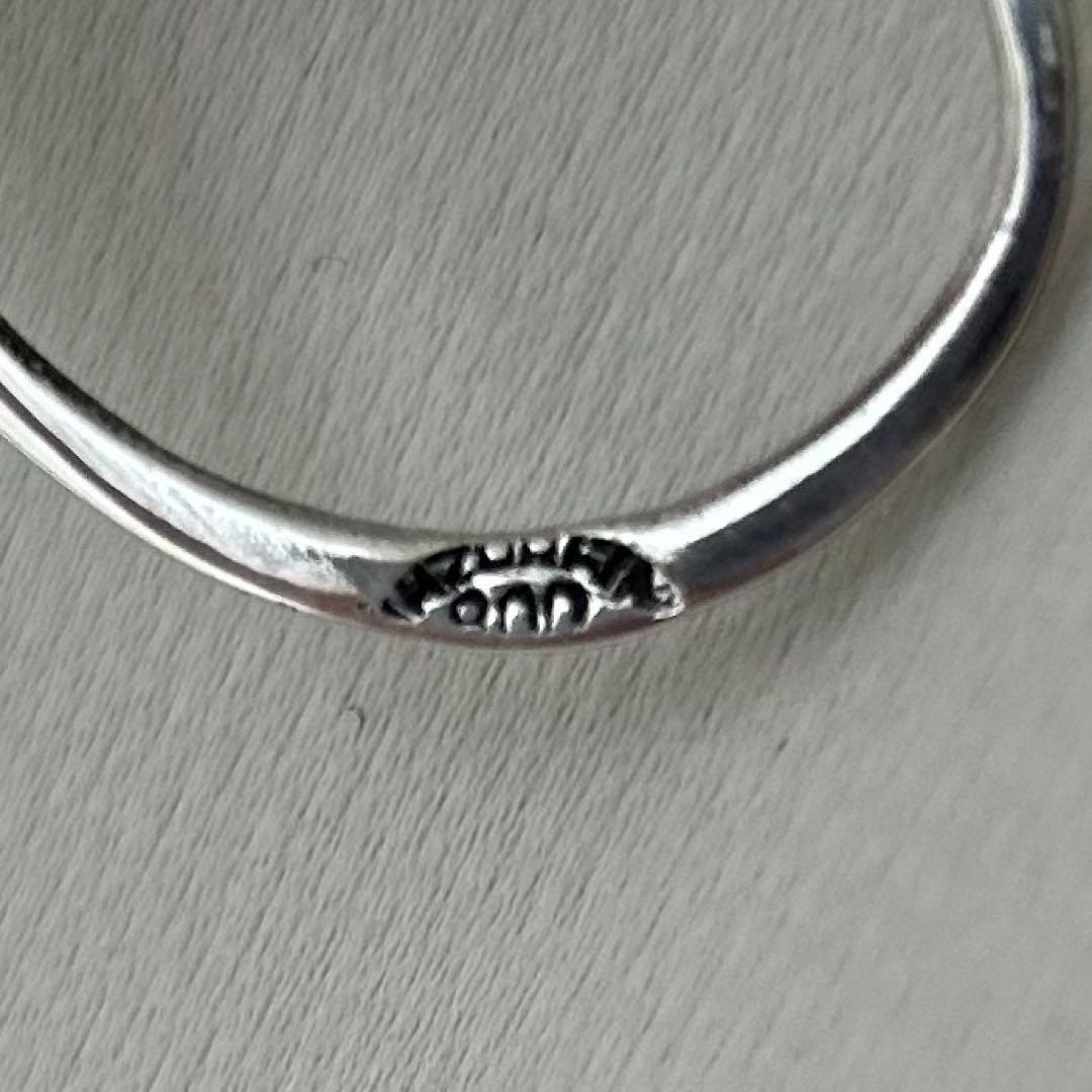 純銀ケーキトング　天使文様　ドイツ銀800