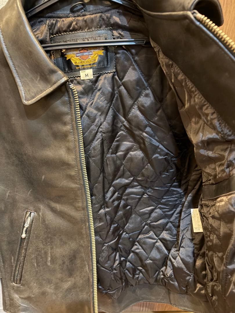 ハーレーダビッドソン　ライダースジャケット　メンズ　M