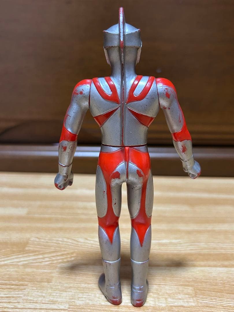 ★昭和レトロ★40年前当時物★バンダイ日本製　ウルトラマンエースソフビ　円谷プロ