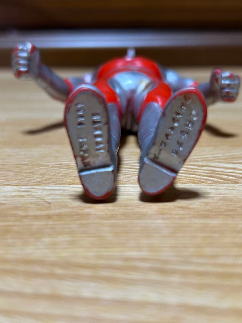 ★昭和レトロ★40年前当時物★バンダイ日本製　ウルトラマンエースソフビ　円谷プロ