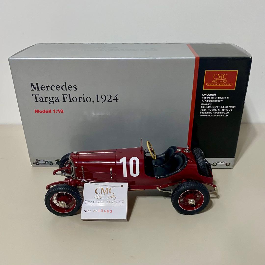 ミニカー cmc Mercedes Targa Florio 1924 1:18