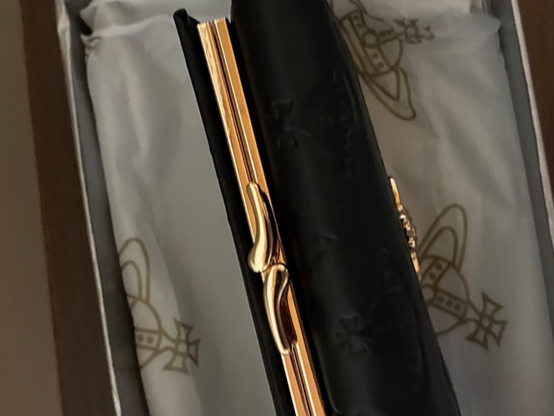 Vivienne Westwood 三つ折り財布 ブラック ヴィヴィアン