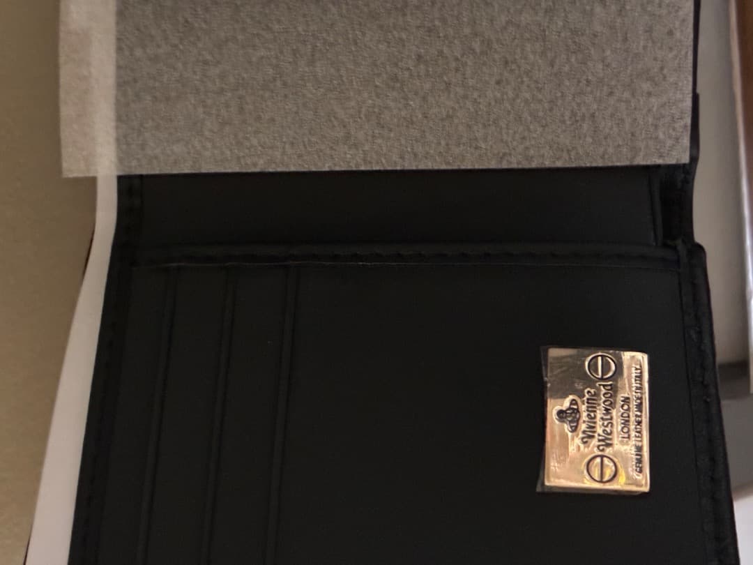 Vivienne Westwood 三つ折り財布 ブラック ヴィヴィアン