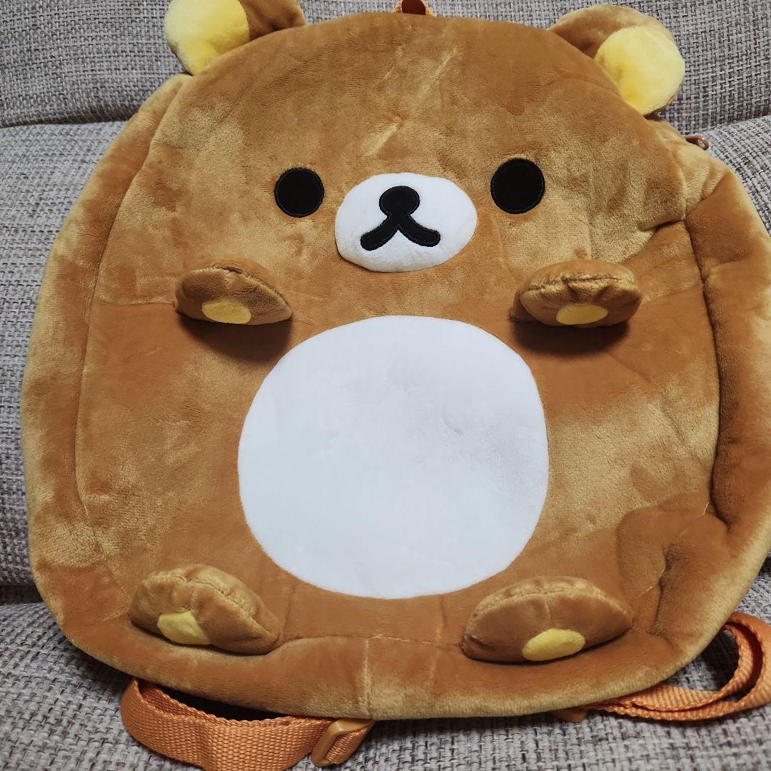未使用✩.*˚リラックマ　ぽってりぬいぐるみリュック　激レア