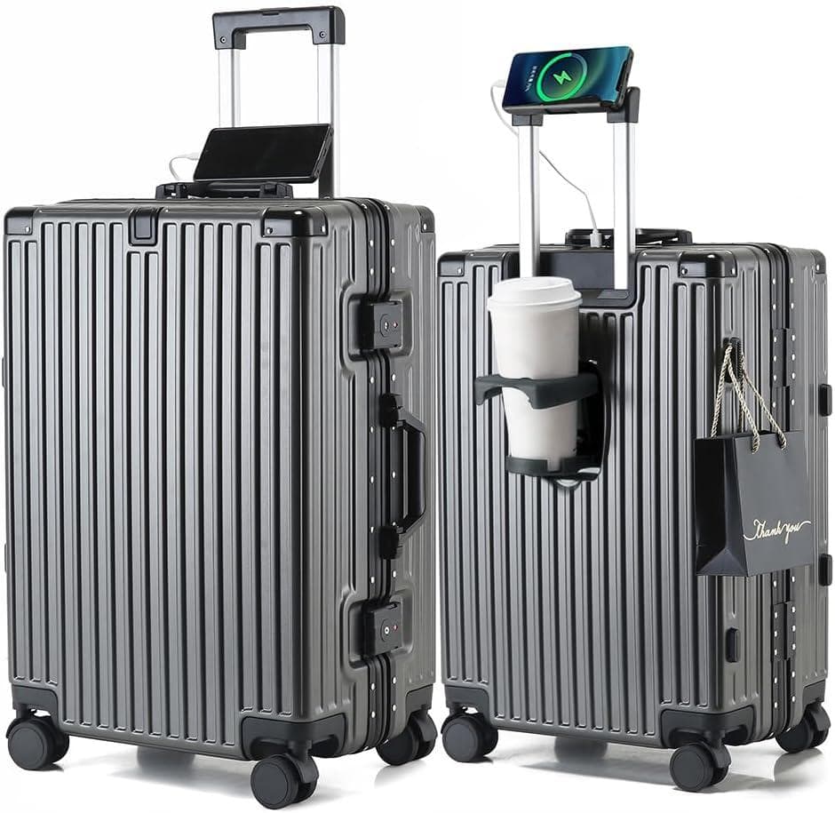 新品訳アリ大特価✨スーツケース 97L 黒 キャリーケース 軽量 多機能