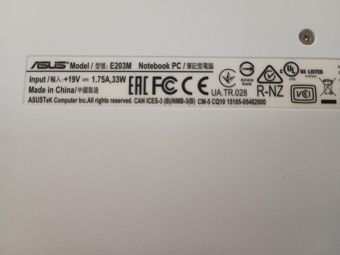 ASUS NotebookPC E203MA/ノートパソコン/Windows11