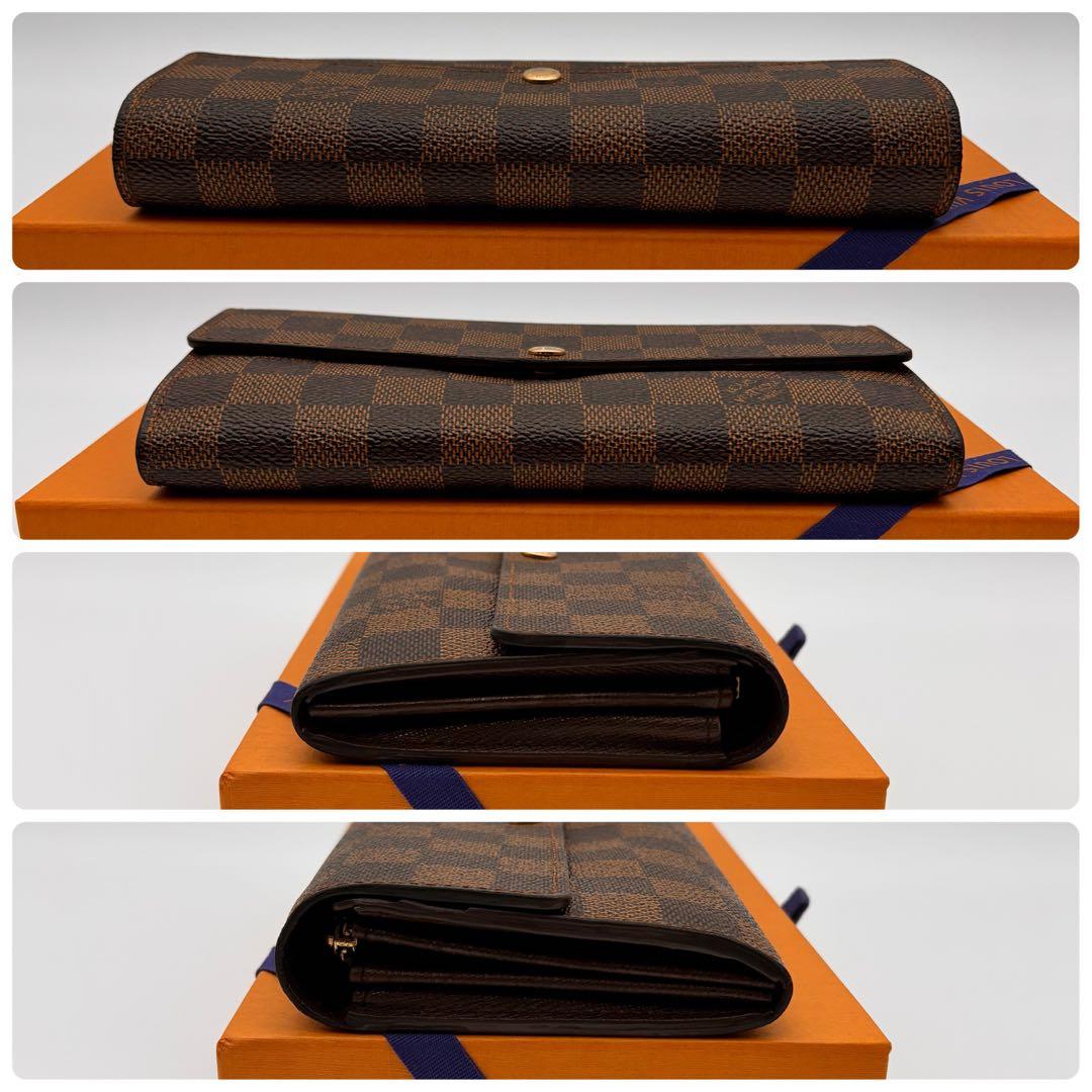 【鑑定済み】ルイヴィトン✨ダミエ✨ポシェット ポルトモネクレディ 長財布