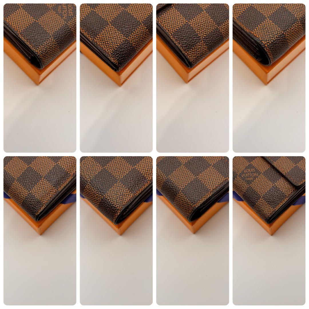 【鑑定済み】ルイヴィトン✨ダミエ✨ポシェット ポルトモネクレディ 長財布