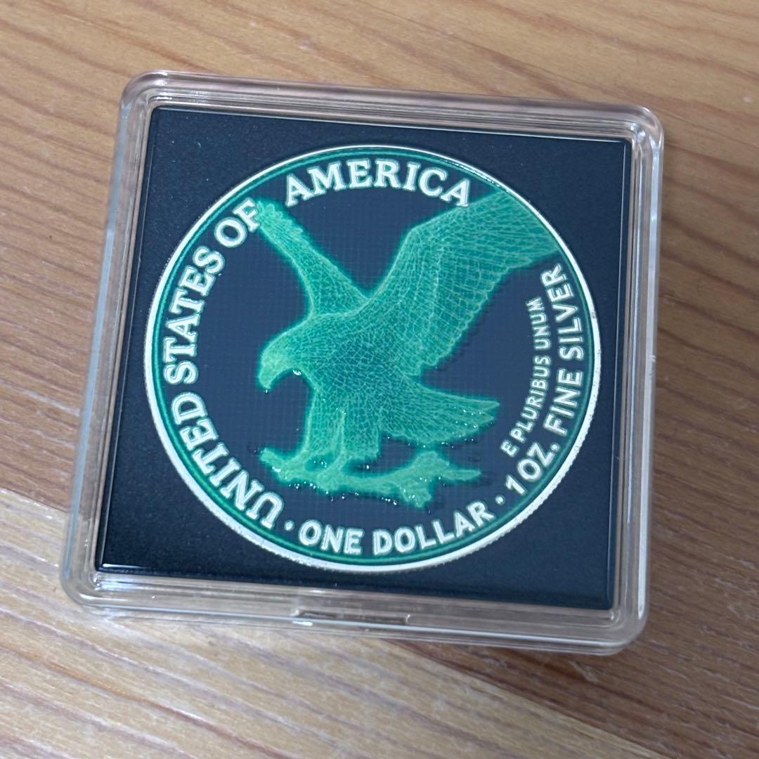 【世界限界100枚！】2025 アメリカンイーグル ワイヤーフレーム 銀貨