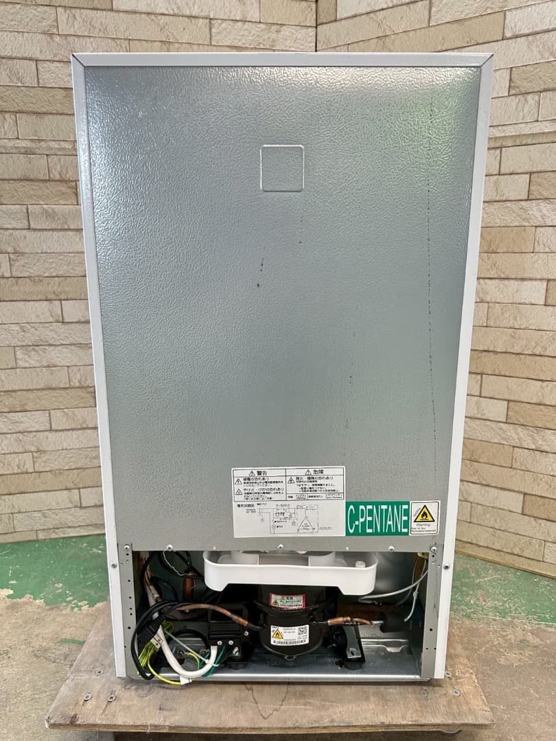 大阪送料無料★3か月保障★冷蔵庫★2ドア★JR087ML01WH★IR-332