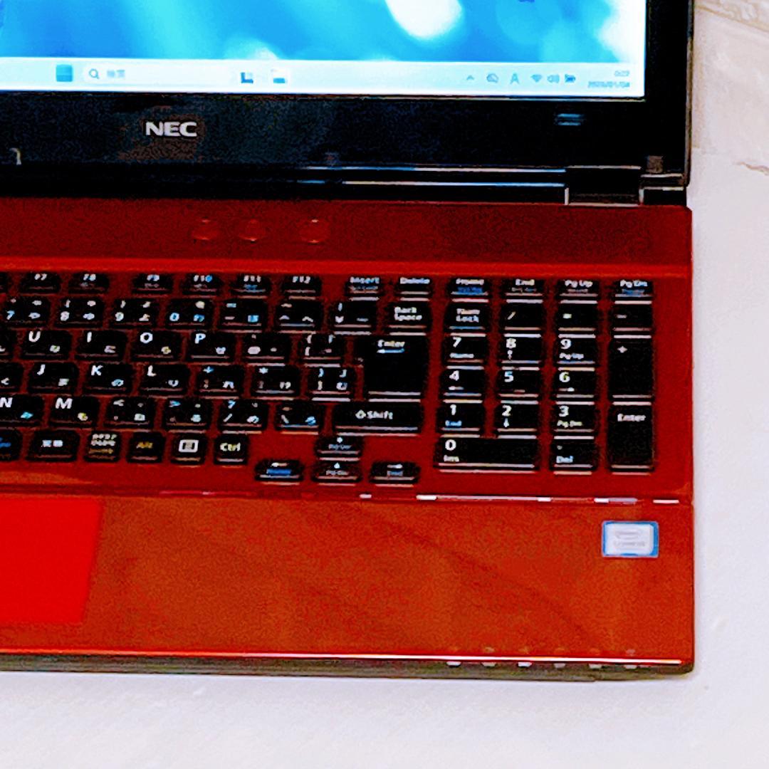 NEC【写真たっぷり保存】1TB ノートパソコン Windows11 ノートPC