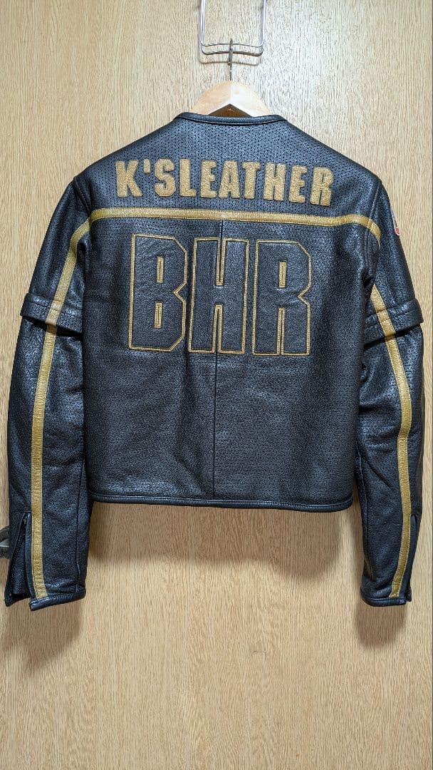 カドヤのパンチングレザージャケット Lサイズ