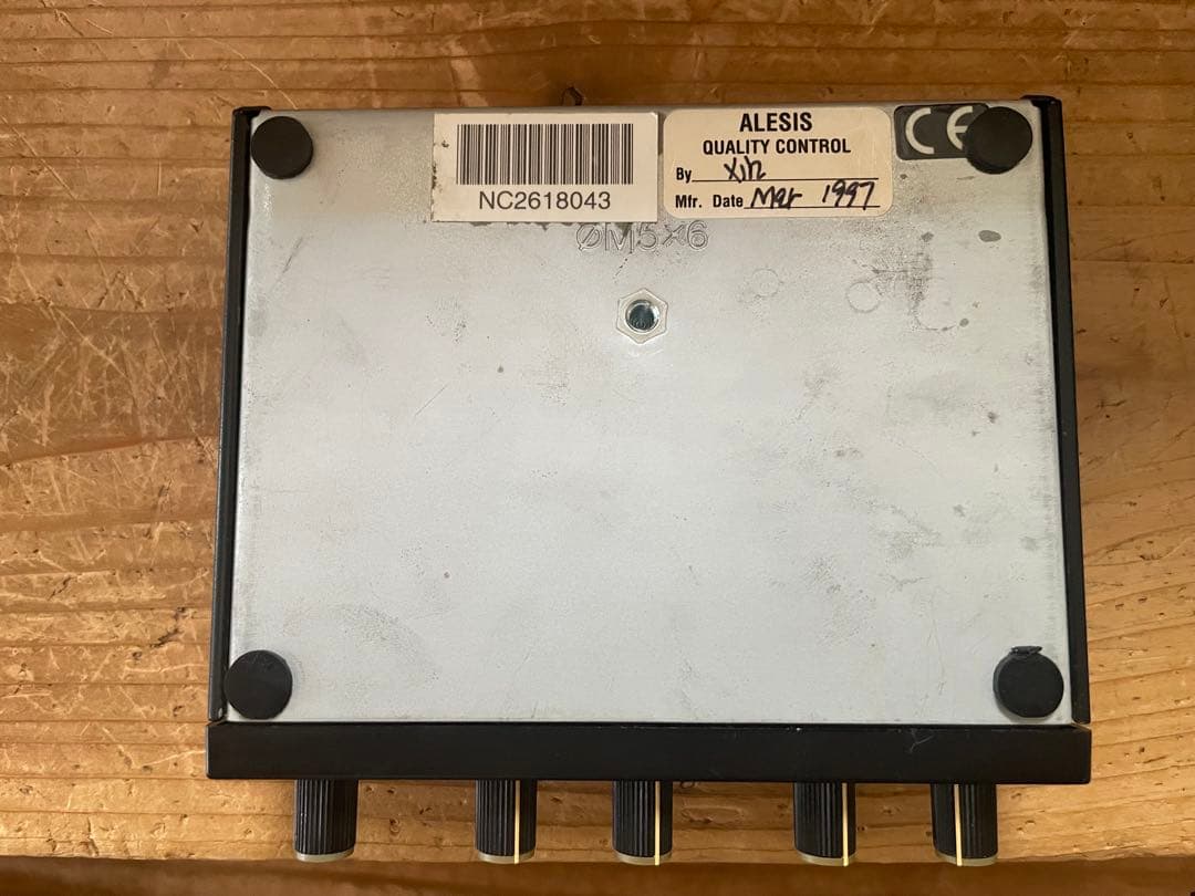 Alesis Nano Compressor エフェクター 純正アダプタ 動作品