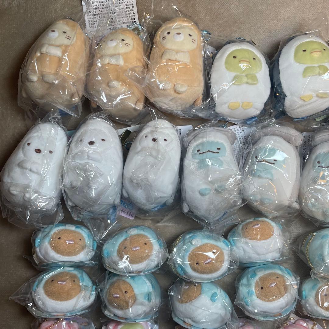 値下げ☆すみっコぐらし 水族館限定セット ぬいぐるみ キーホルダー 63個 新品