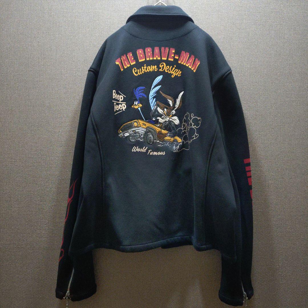 【美品】THE BRAVEMAN ブレイブマン×ルーニー テューンズ ライダース