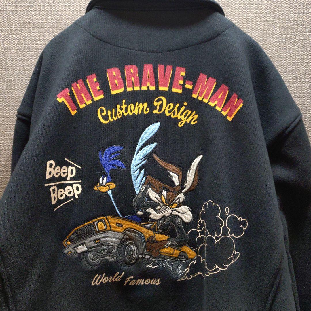 【美品】THE BRAVEMAN ブレイブマン×ルーニー テューンズ ライダース