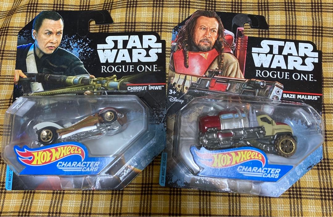 スターウォーズ・ローグワン⭐︎チアルート、ベイズ ⭐︎ホットウィール