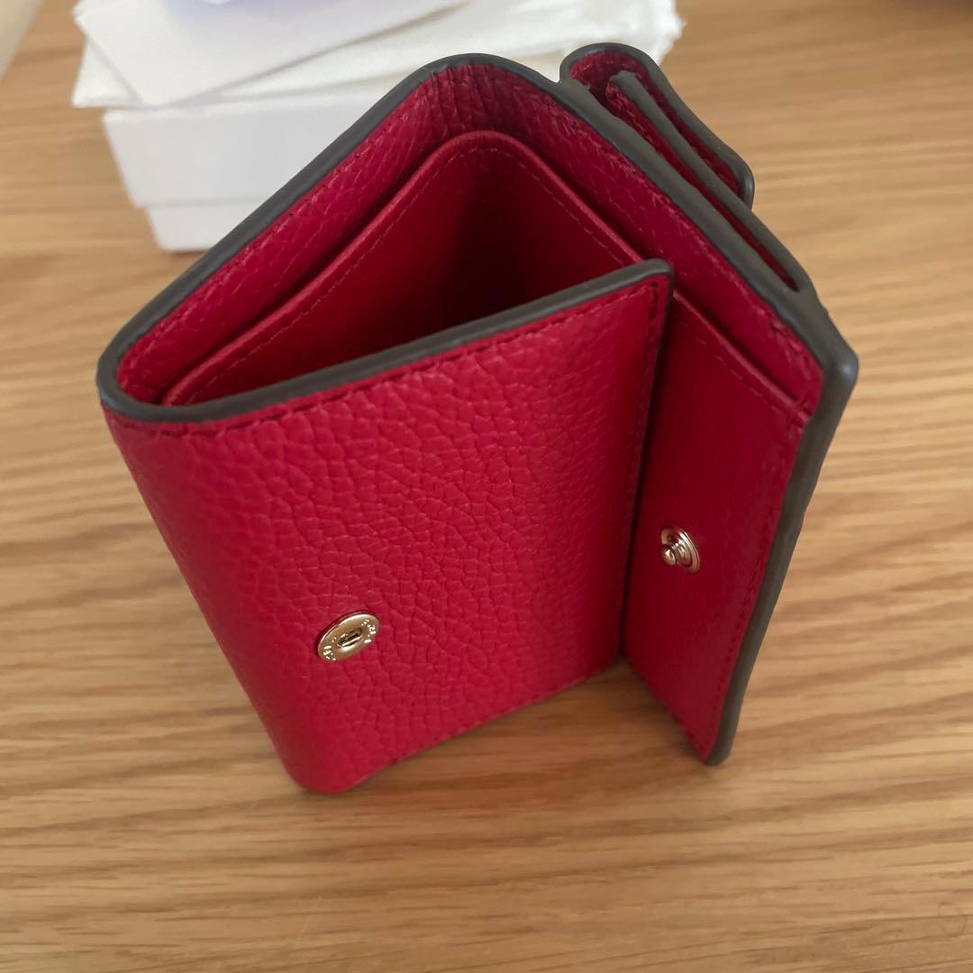 ［ももすけ]FURLA 三つ折り財布