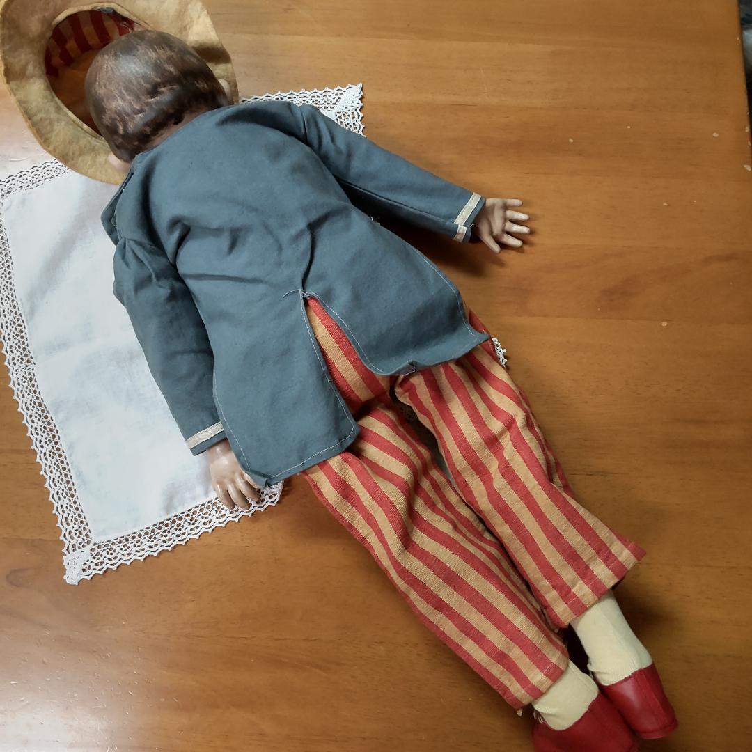 アンティークドールコンポジションリプロ　人形