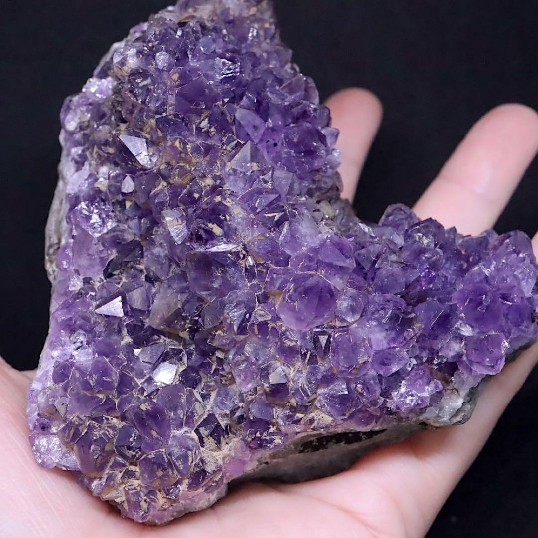 ウルグアイ産 アメジスト クリスタル 452.8g AMT246 天然石 原石