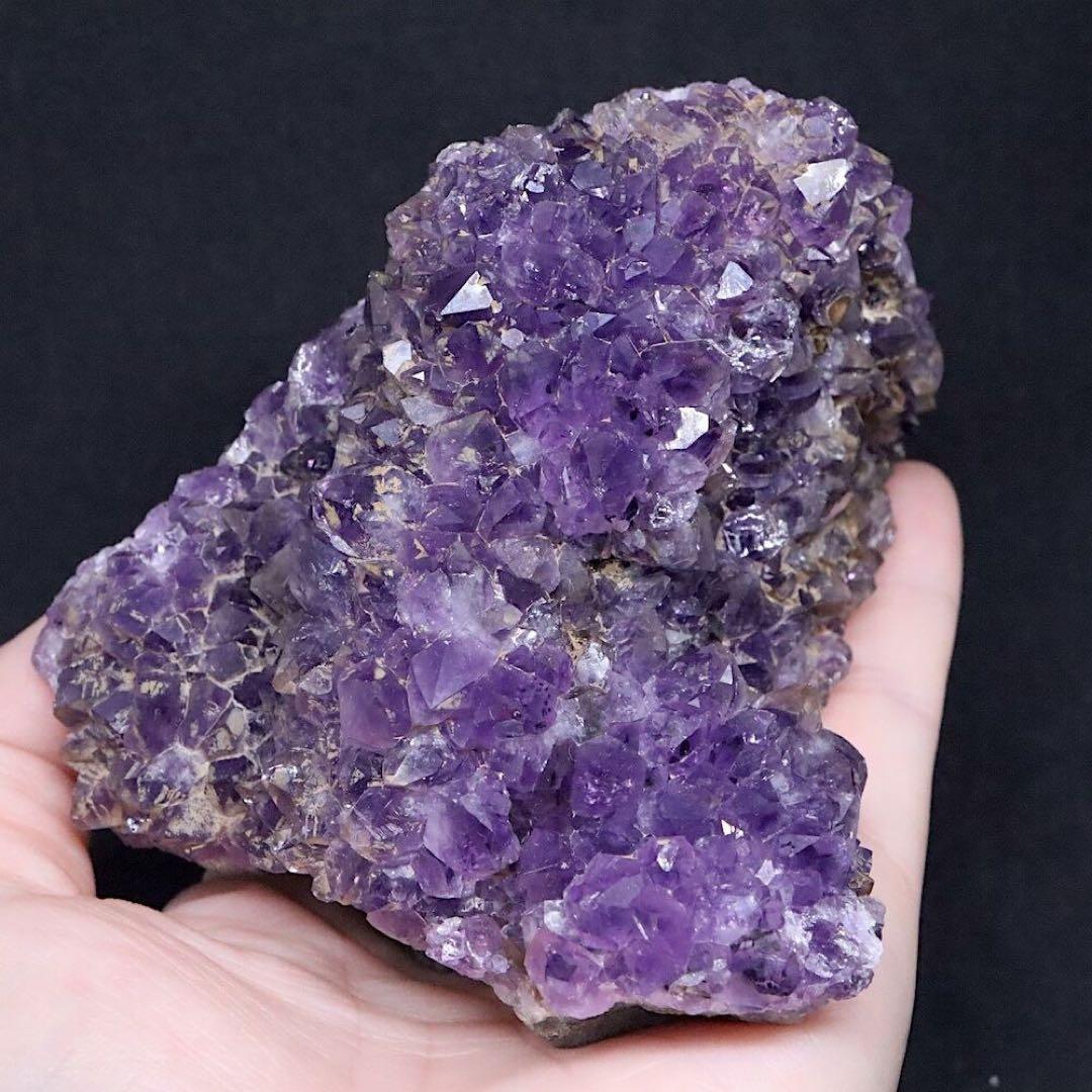 ウルグアイ産 アメジスト クリスタル 452.8g AMT246 天然石 原石