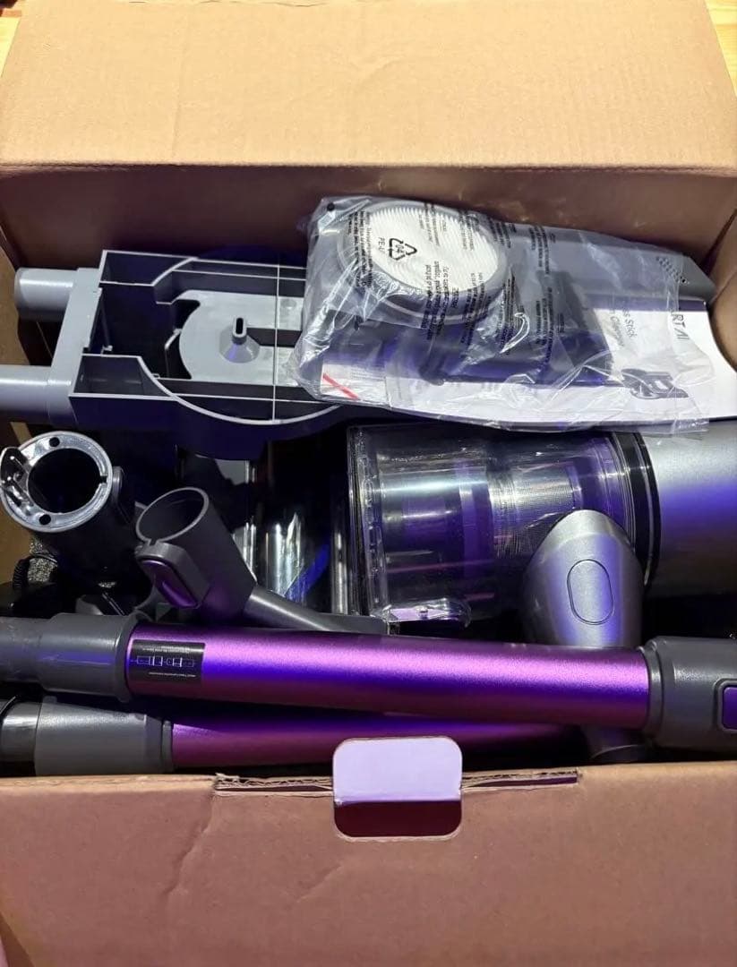 ★smarai★スマートアイ コードレス 掃除機 パープル