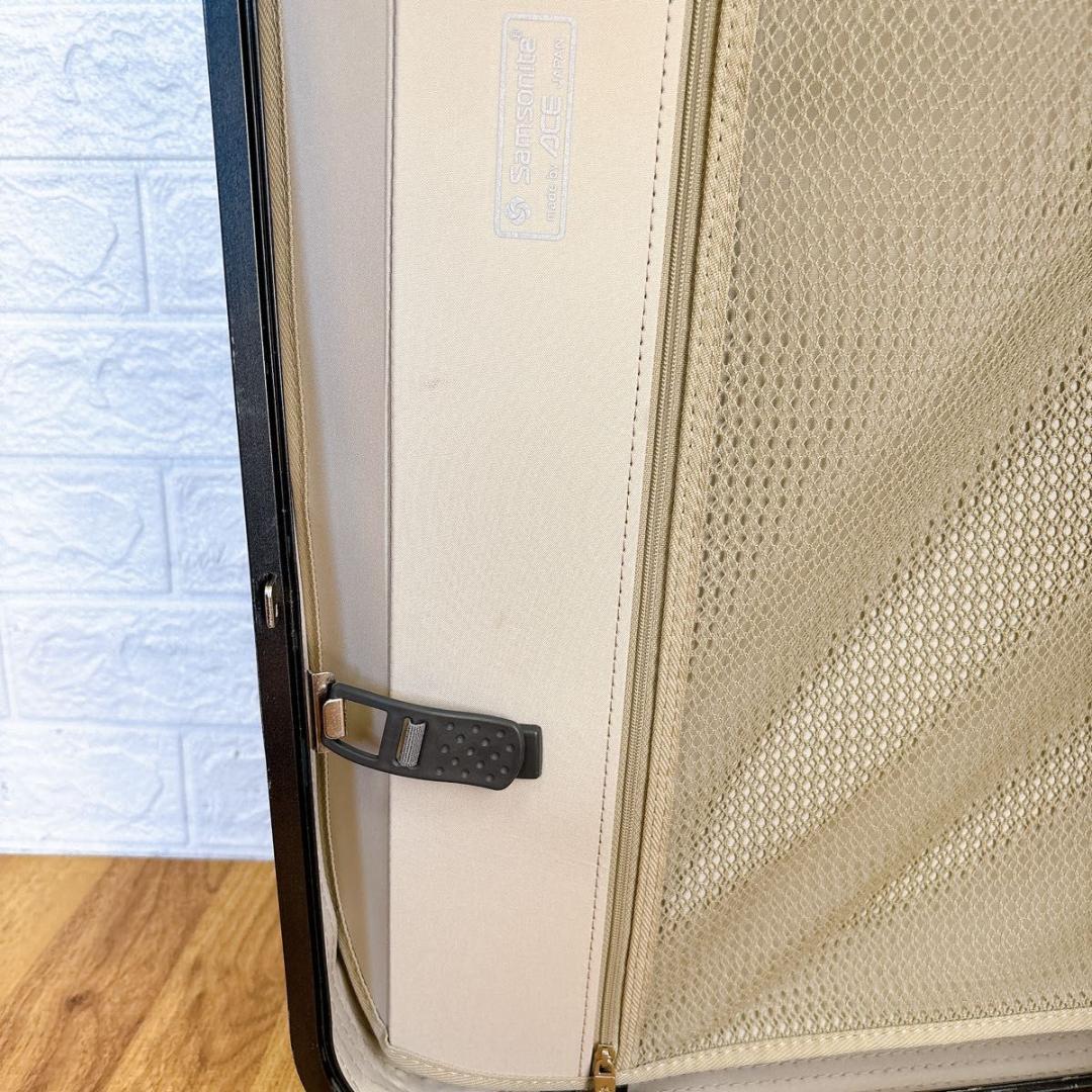 サムソナイト　 大型　キャリーケース　スーツケース　ブラック　機内持ち込み不可