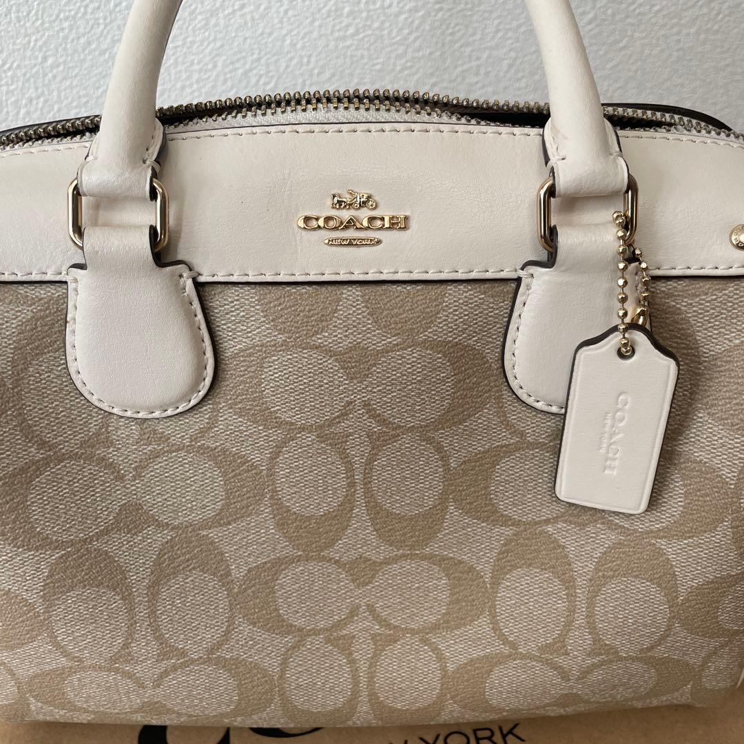 美品 COACH コーチ 2way ハンド・ショルダーバッグ 2点セット