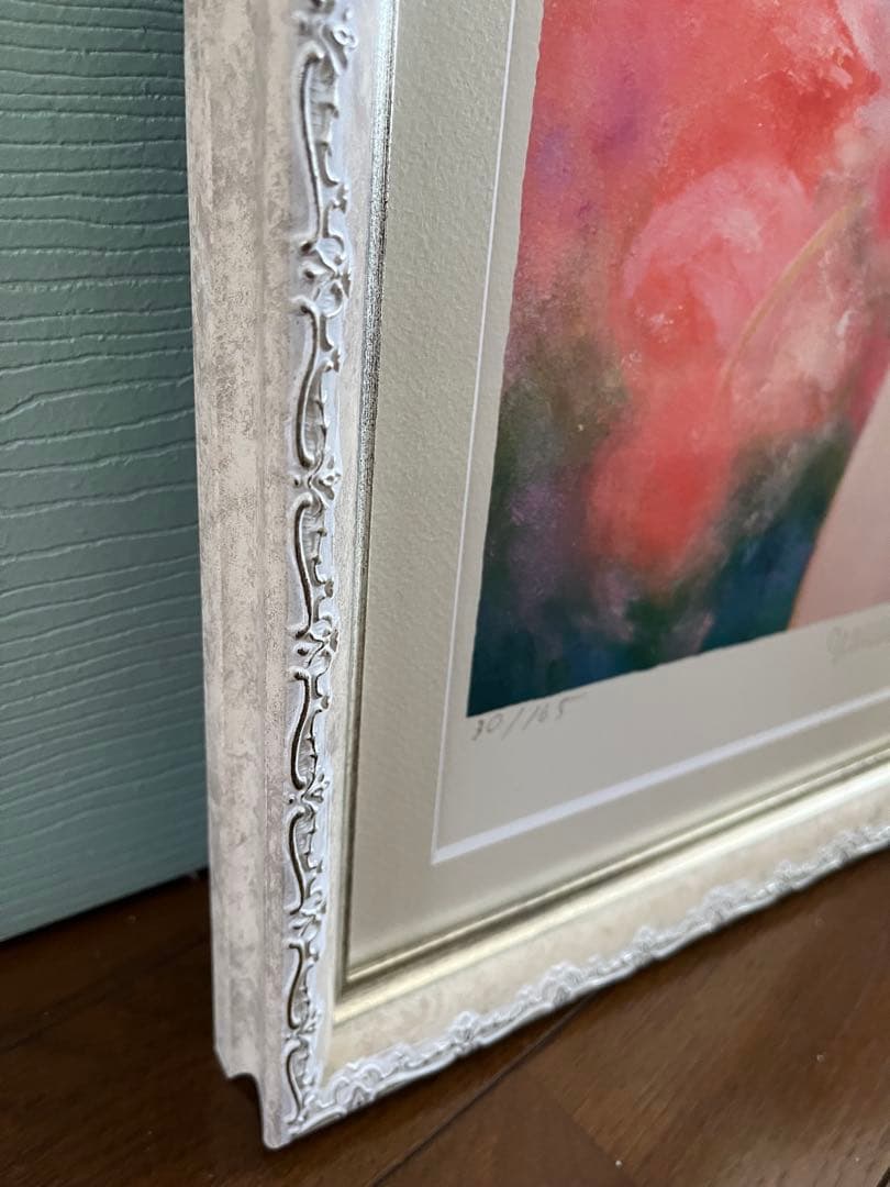 版画　ジニー・キム　直筆サイン　165枚限定ジクレー 新品額入り