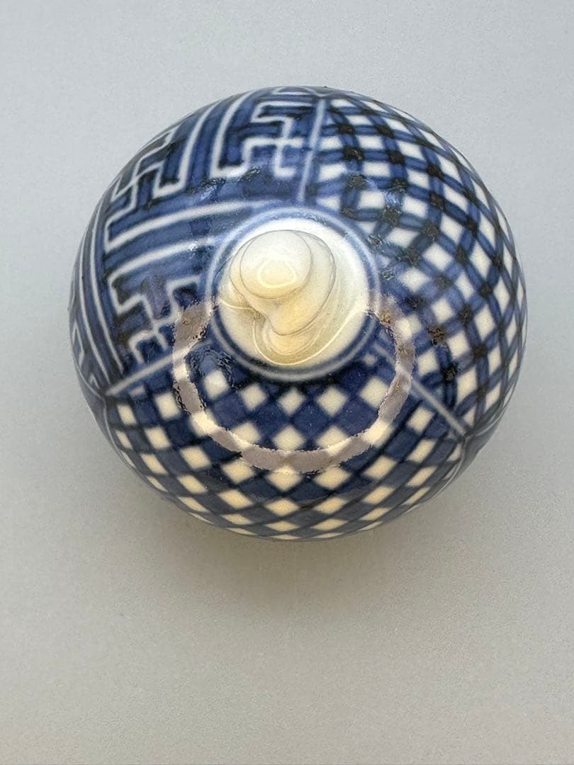 茶道具　香合　三浦竹泉　祥瑞豆人形