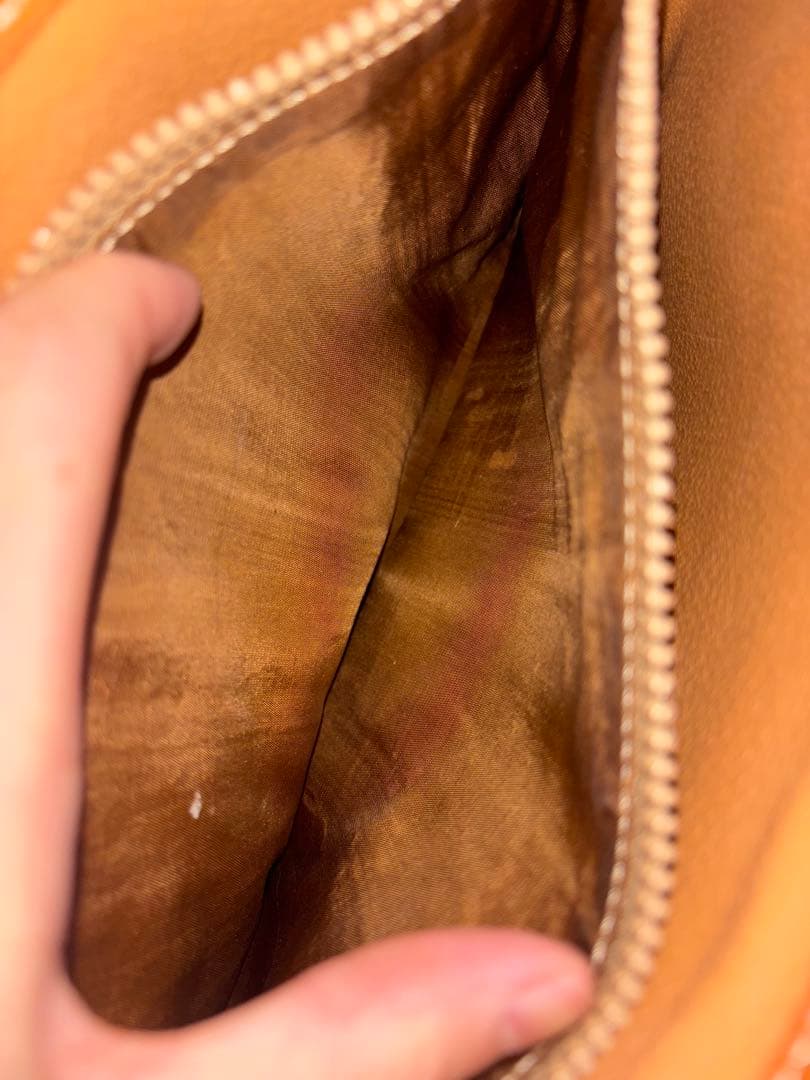 セリーヌ　マカダム　ダークブラウン ドットパターン トートバッグ