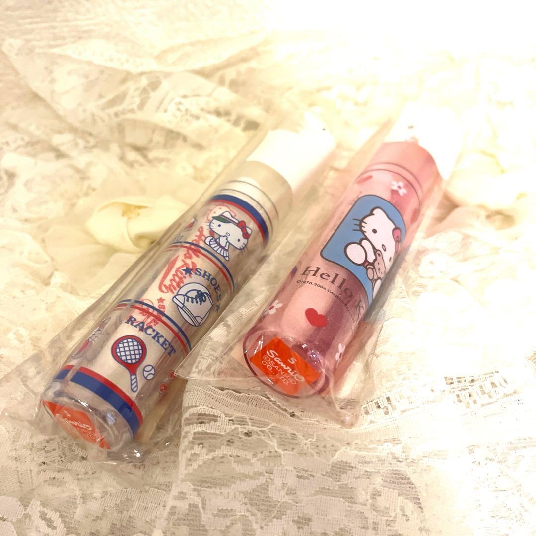 レア‼️レトロデザイン‼️キティ歯ブラシセット丸筒2デザインセット