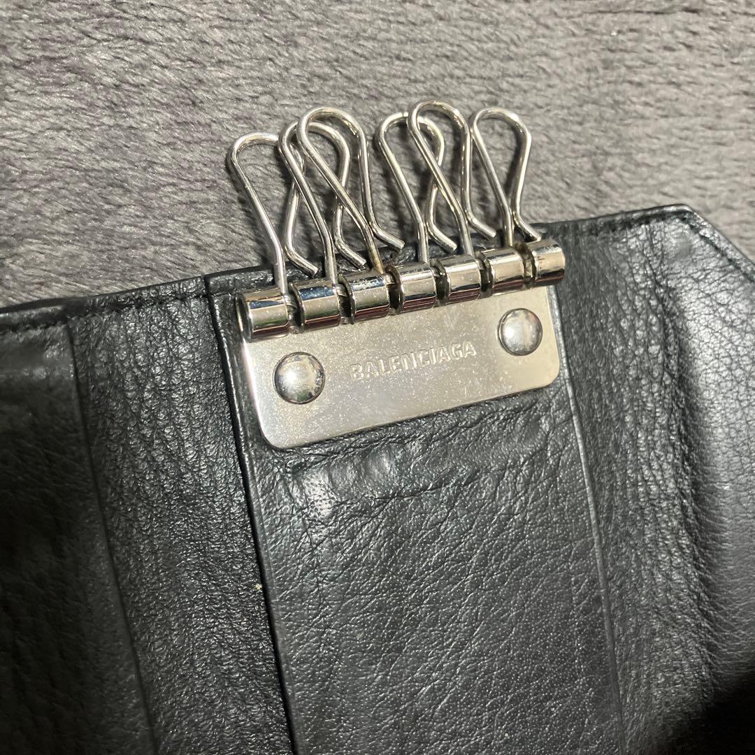 バレンシアガ　キーケース　キーリング　ストラップ　カードケース