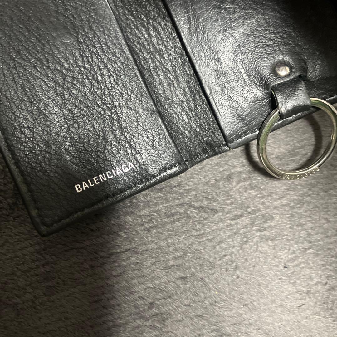 バレンシアガ　キーケース　キーリング　ストラップ　カードケース