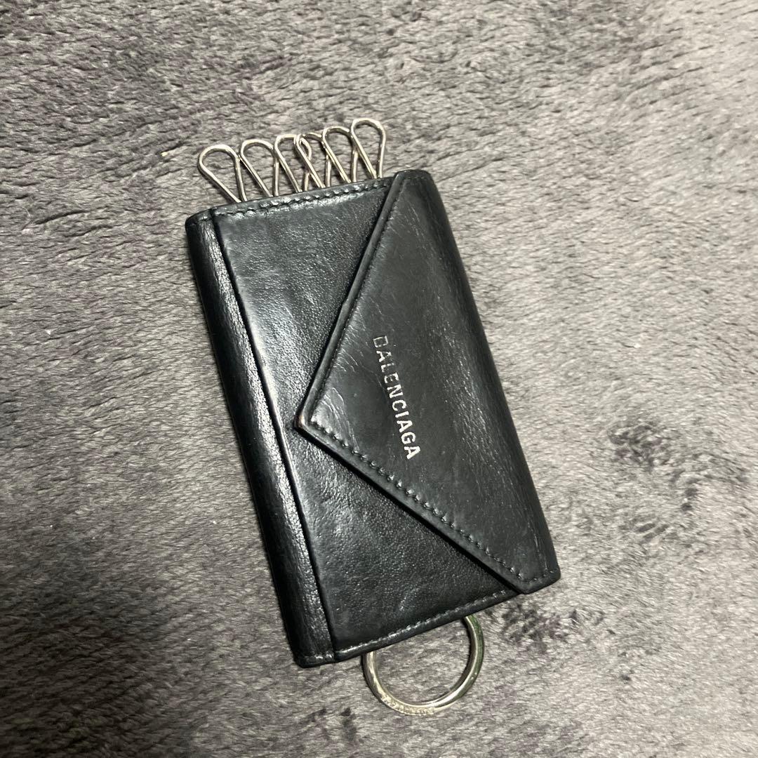 バレンシアガ　キーケース　キーリング　ストラップ　カードケース