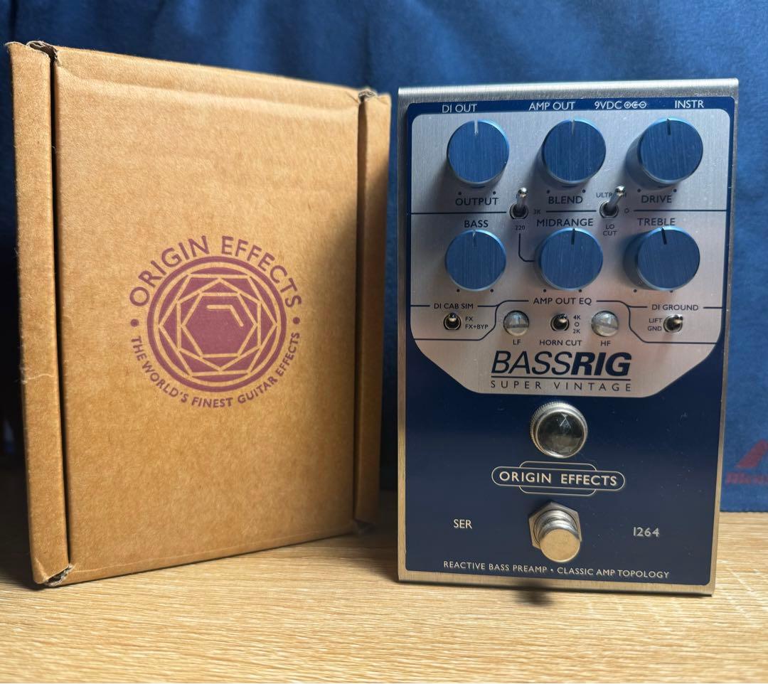 ベース ORIGIN EFFECTS BASSRIG Super Vintage